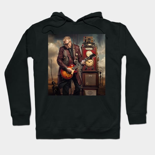 Alex Lifeson Rush Spirit of Radio Hoodie by IconsPopArt